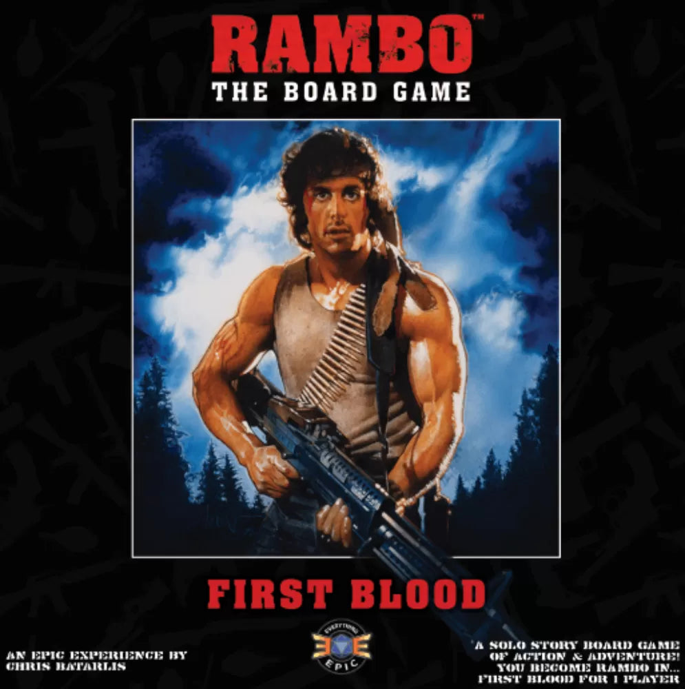 RAMBO THE BOARD GAME - FIRST BLOOD