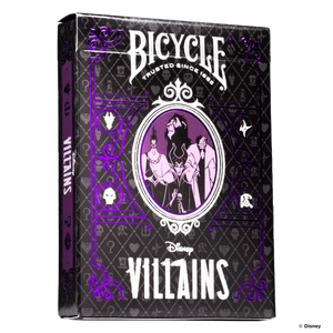 BICYCLE DISNEY VILLAIN PURPLE PLAYING CARDS