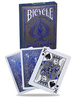 BICYCLE - FOIL BACK COBALT PLAYING CARDS