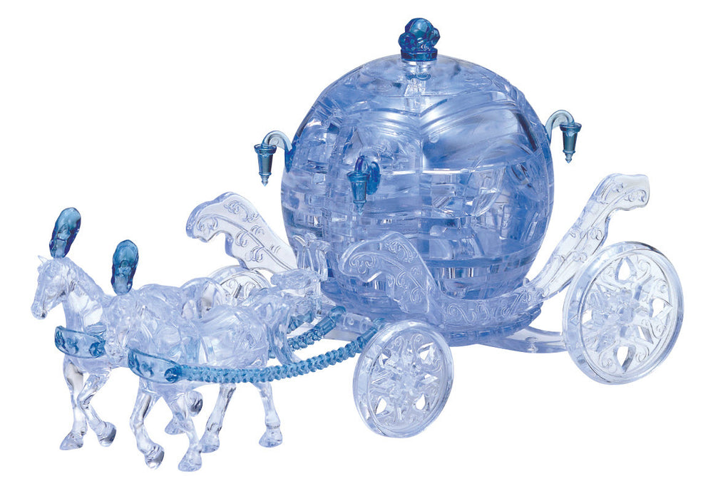 3D CRYSTAL PUZZLE: BLUE CARRIAGE