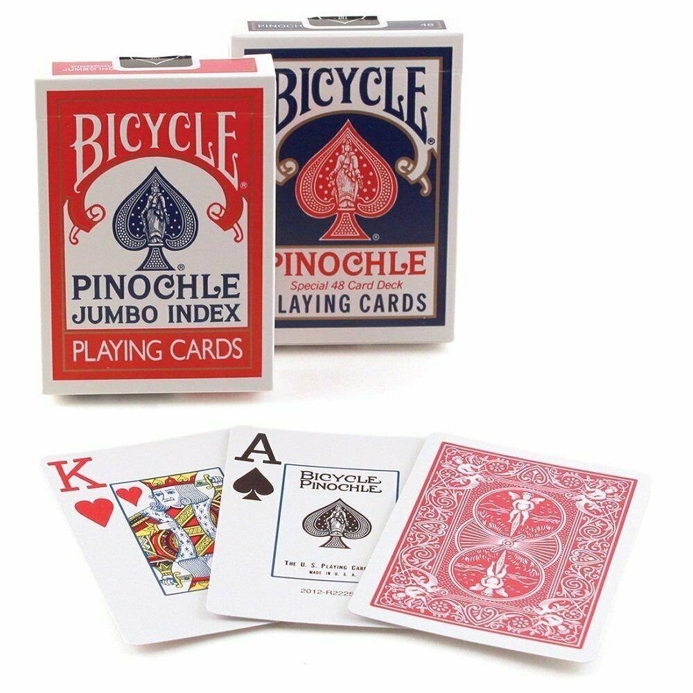 BICYCLE PINOCHLE JUMBO INDEX PLAYING CARDS