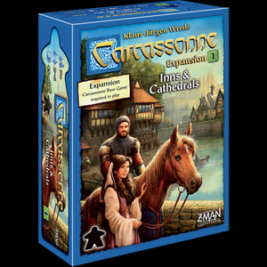 
                
                    Load image into Gallery viewer, CARCASSONNE: INNS &amp;amp; CATHEDRALS 1st Expansion
                
            