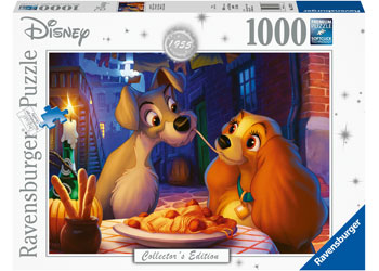 RAVENSBURGER PUZZLE DISNEY MOMENTS 1955 - LADY AND THE TRAMP