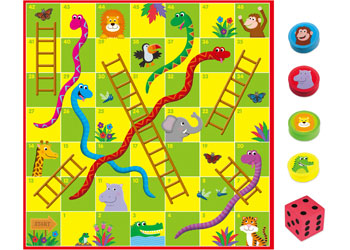 GIANT SNAKES AND LADDERS