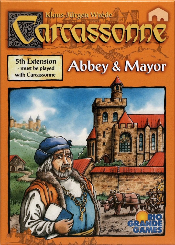 CARCASSONNE: ABBEY & MAYOR 5th Expansion