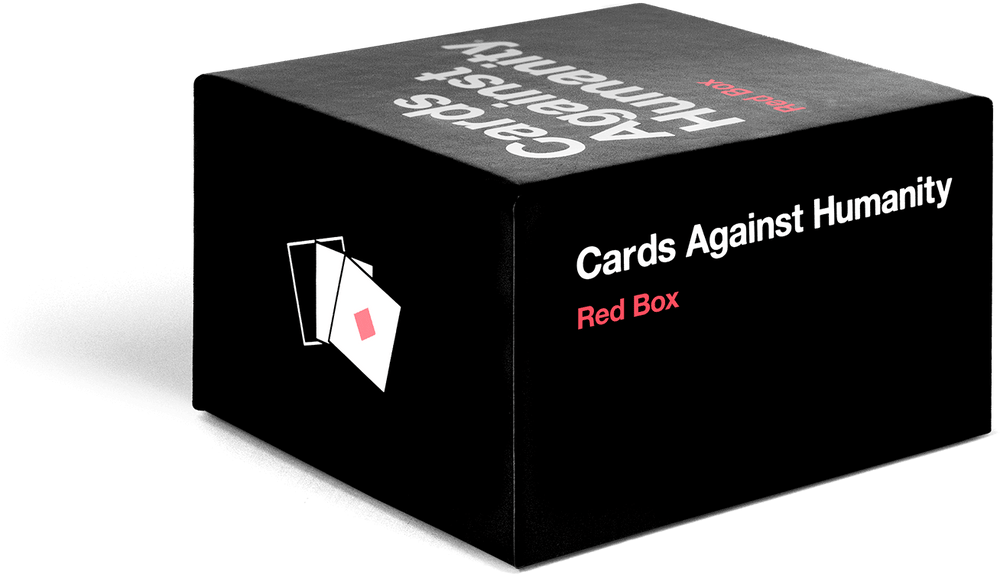 CARDS AGAINST HUMANITY RED BOX