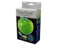3D CRYSTAL PUZZLE: GREEN APPLE