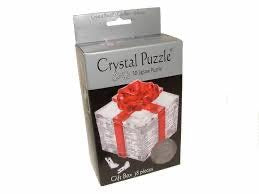 3D CRYSTAL PUZZLE: GIFT BOX