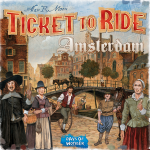 
                
                    Load image into Gallery viewer, TICKET TO RIDE - AMSTERDAM
                
            