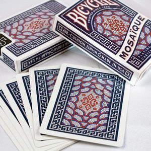 
                
                    Load image into Gallery viewer, BICYCLE MOSAIQUE PLAYING CARDS
                
            