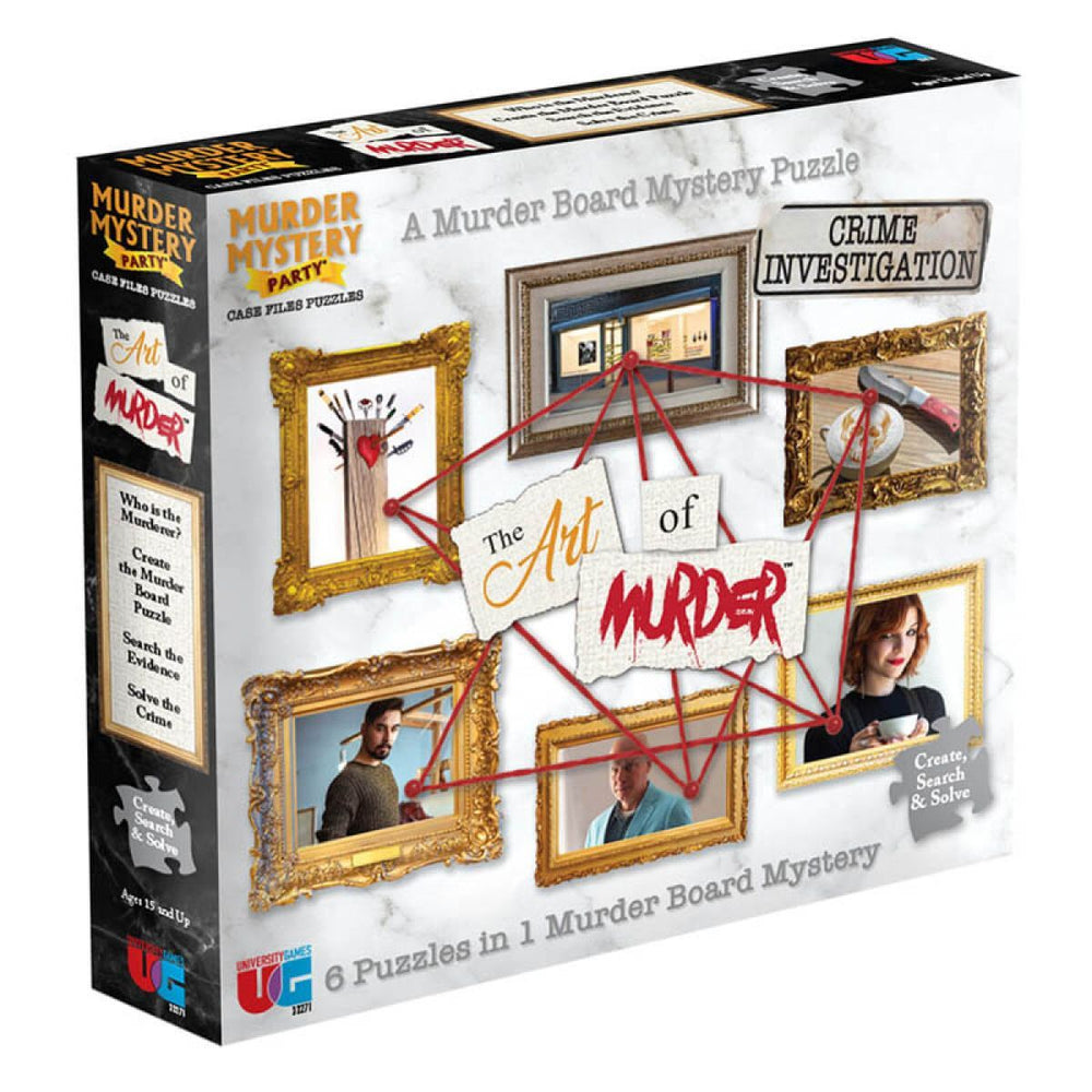 MURDER MYSTERY PARTY PUZZLE - THE ART OF MURDER
