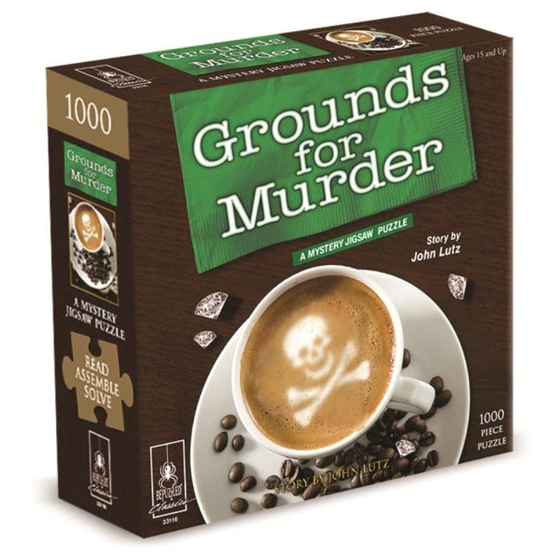 MURDER MYSTERY PUZZLE: GROUNDS FOR MURDER