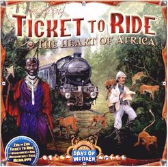 
                
                    Load image into Gallery viewer, TICKET TO RIDE: HEART OF AFRICA
                
            